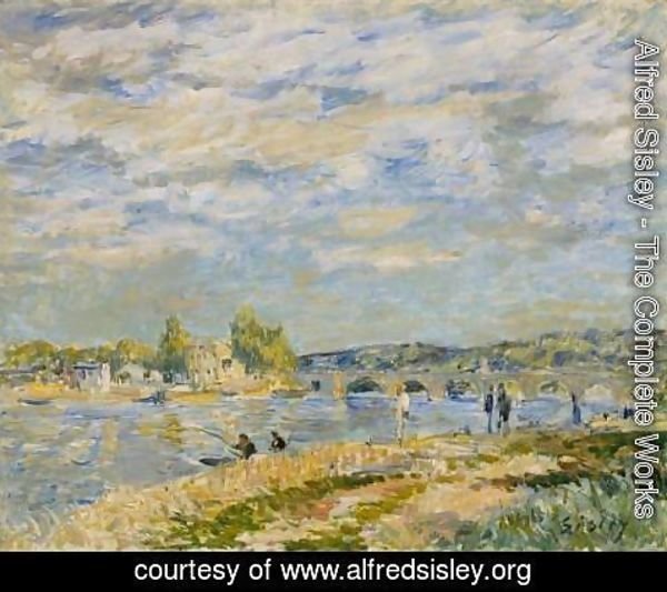 Alfred Sisley - Bridge at Serves