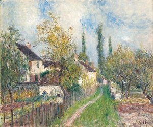 Alfred Sisley - A Path at Les Sablons