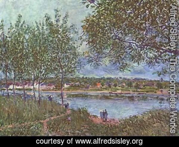 Alfred Sisley - The Path to the old Ferry at By