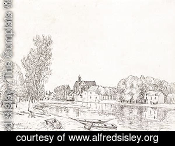 Alfred Sisley - Moret-Sur-Loing IV