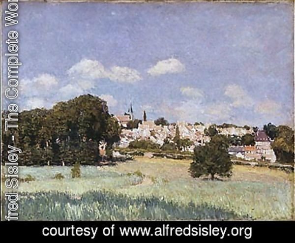 Alfred Sisley - View of Saint-Cloud, Sunshine