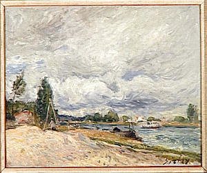 Alfred Sisley - Banks of the Seine