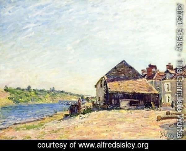 Alfred Sisley - Saint-Mammes II