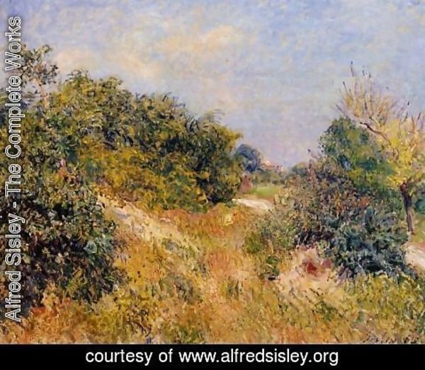 Alfred Sisley - Early Snow at Louveciennes