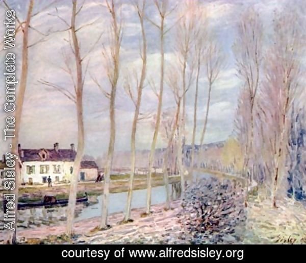 Alfred Sisley - Loing-Kanal