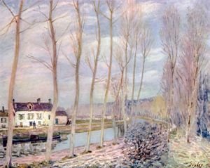 Alfred Sisley - Loing-Kanal