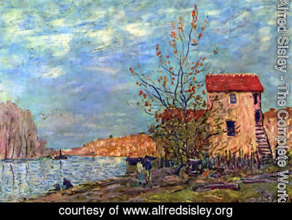Alfred Sisley - The Loing bei Moret