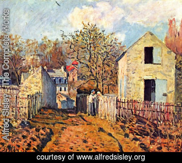Alfred Sisley - Village de Voisins