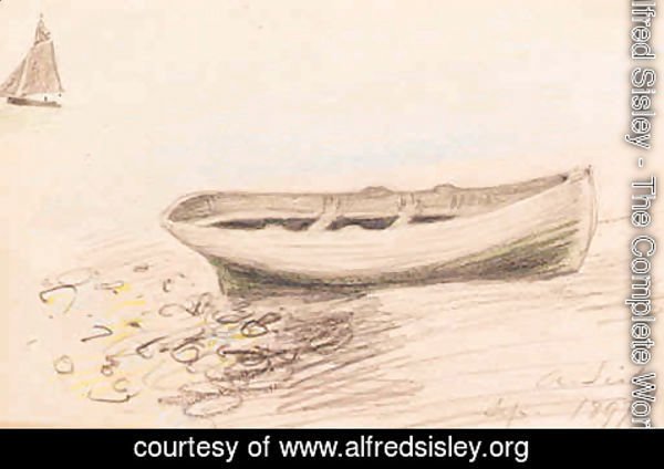 Alfred Sisley - Etude De Bateaux
