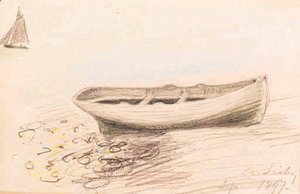 Alfred Sisley - Etude De Bateaux