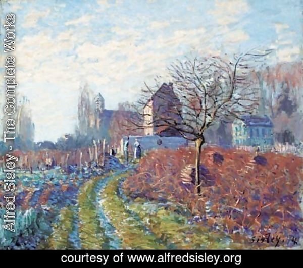 Alfred Sisley - Gelee blanche - Ete de la Saint-Martin