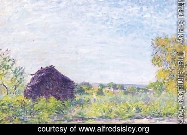 Alfred Sisley - La meule de paille