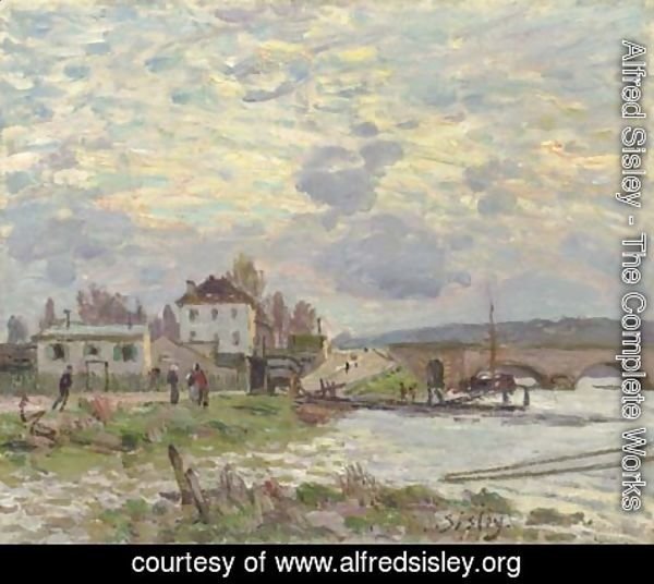 Alfred Sisley - Le pont de Sevres
