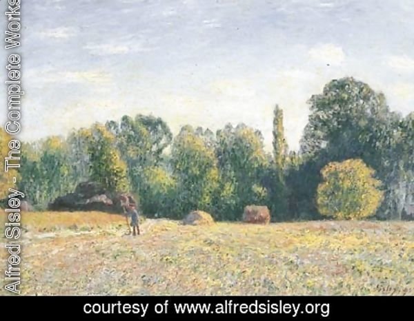 Alfred Sisley - Lisiere de foret