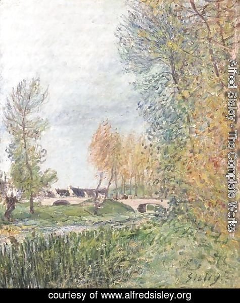 Alfred Sisley - Pont de l'Orvanne