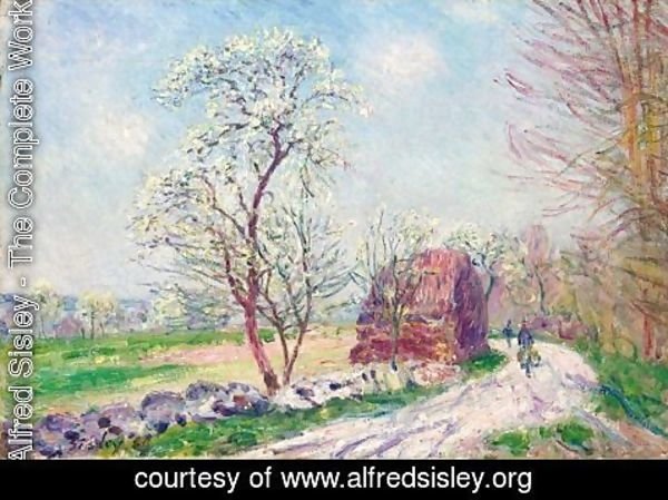 Alfred Sisley - Le Chemin De Butte - Retour En Foret
