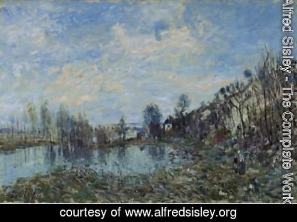 Alfred Sisley - Prairie Inondee
