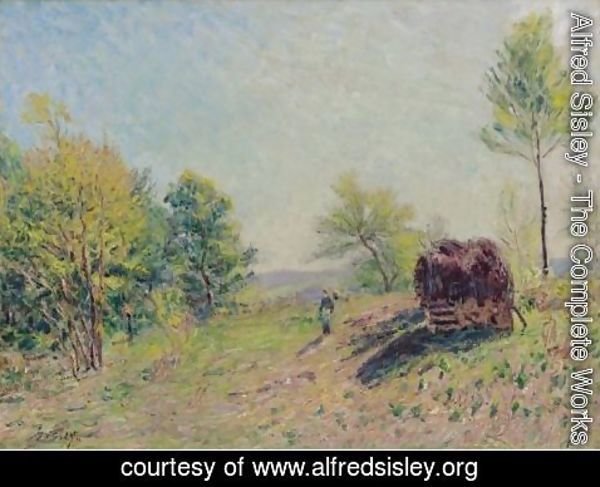 Alfred Sisley - Dans Le Bois Au Printemps