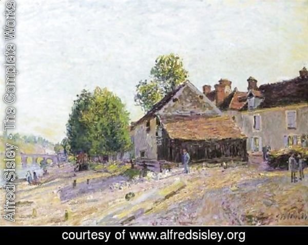 Alfred Sisley - Paysage Pres De Moret