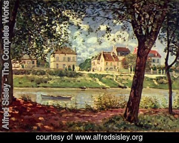 Alfred Sisley - Seine at Saint-Mammes