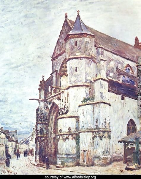 Church at Moret after the Rain