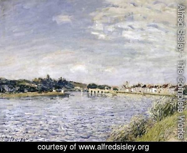 Alfred Sisley - Saint-Mamms-sur-le-Loing