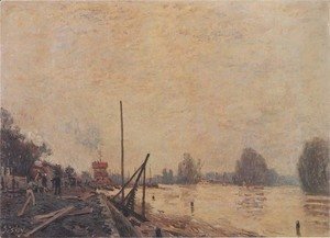 Alfred Sisley - The Seine at Suresnes
