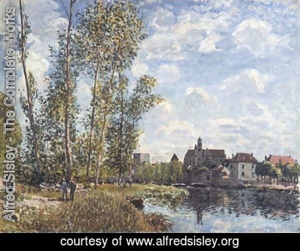 Alfred Sisley - May Afternoon on the Loing