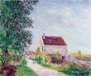 Alfred Sisley - The village of Sablons