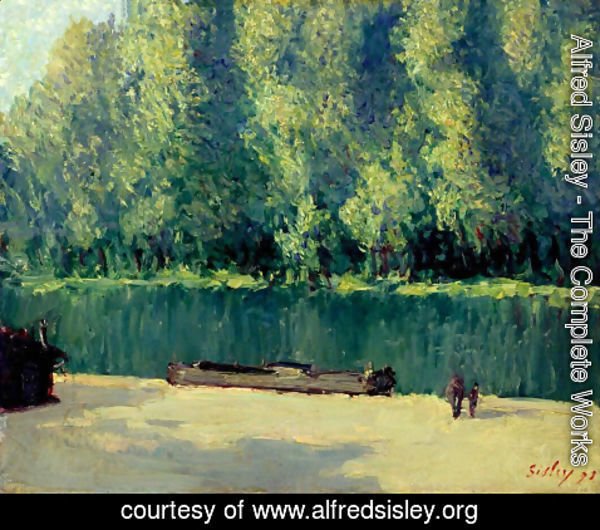 Alfred Sisley - By the Loing 2