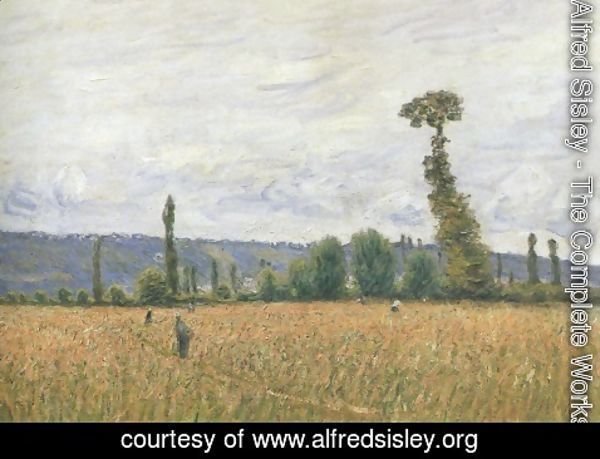 Alfred Sisley - The Hills of La Bouille
