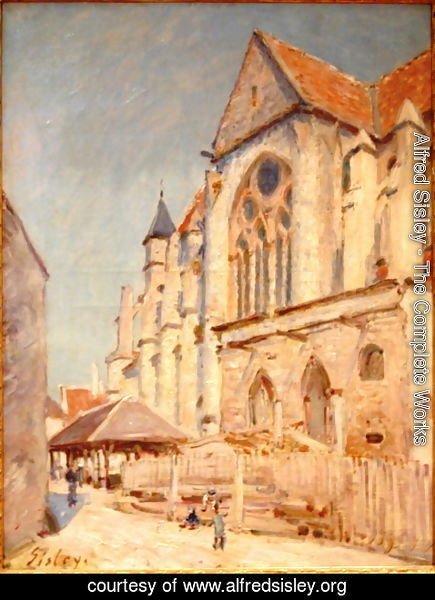 Alfred Sisley - Eglise de Moret