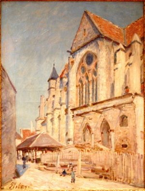 Alfred Sisley - Eglise de Moret