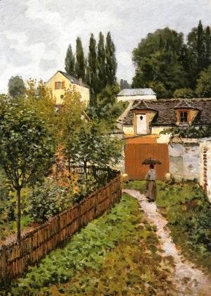 Alfred Sisley - Garden Path In Louveciennes