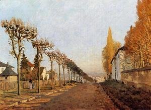 Alfred Sisley - Chemin De La Machine Louveciennes